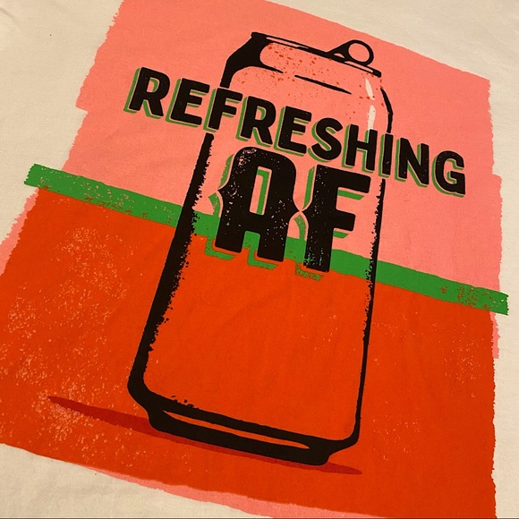 HP 🥳 MINUTE MAID ‘REFRESHING AF’ T-SHIRT SZ XL - Picture 4 of 9